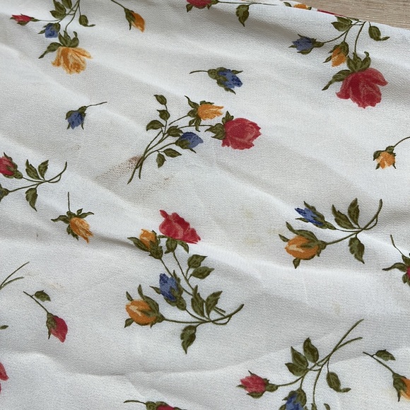 REFORMATION Nikita Floral Dress in Ivory/Floral SIZE 12 0833 - Picture 10 of 10